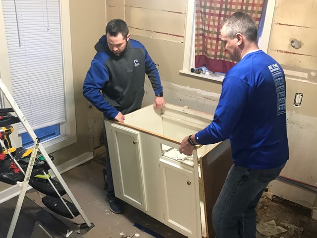 Moving cabinets
