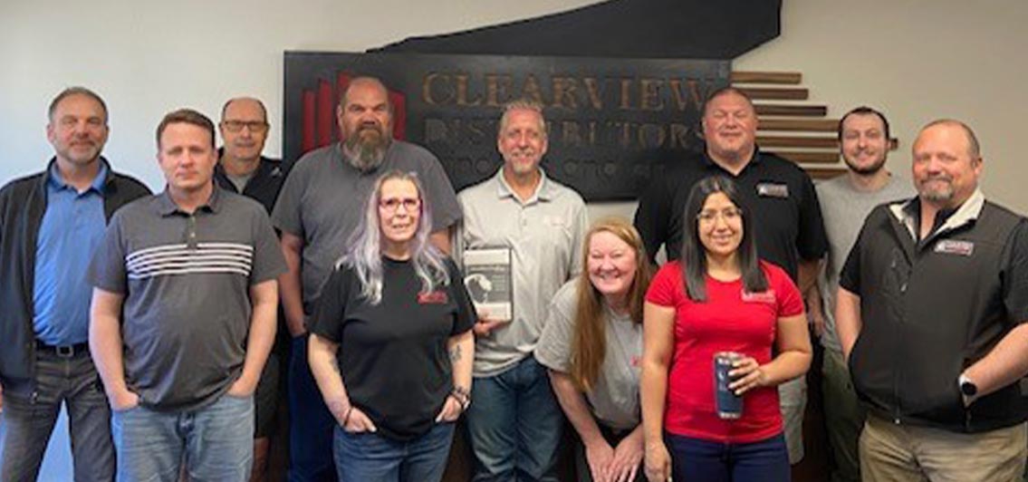 ClearView Distributors award winners