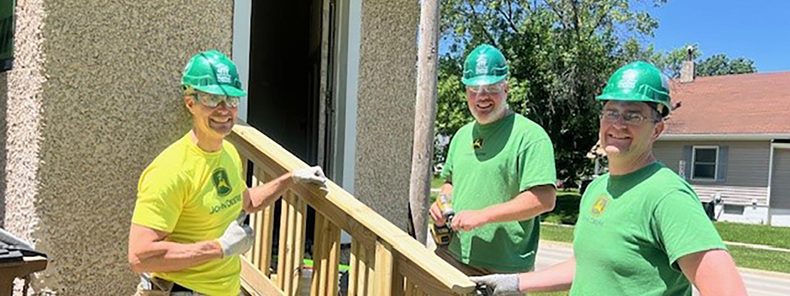 Habitat for Humanity volunteers